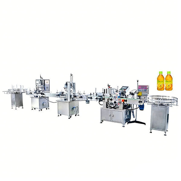 ZONESUN ZS-FAL180R6 Automatic Liquid Filling Capping Labeling Line