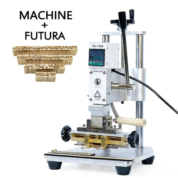 ZONESUN ZS-110A Hot Foil Stamping Machine for Leather & Cards