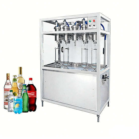 ZONESUN ZS-DG4 Automatic Counter Pressure Beer Bottle Filling Machine