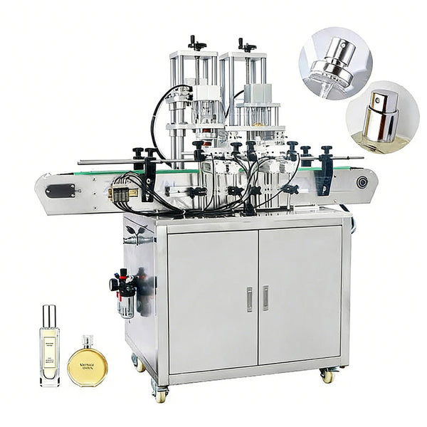 ZONESUN ZS-YG09 Perfume Bottle Capping Machine for Press & Crimp Caps