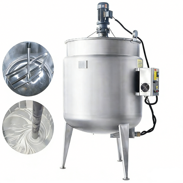 ZONESUN ZS-MB1000L Stainless Steel Mixing & Heating Tank Machine