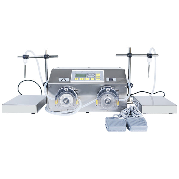 ZONESUN ZS-PP532W 30-6000ml Peristaltic Pump Liquid Weighing Filling Machine