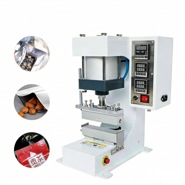 ZONESUN ZY-819G Pneumatic Desktop Foil Sealing Machine for Food Packaging