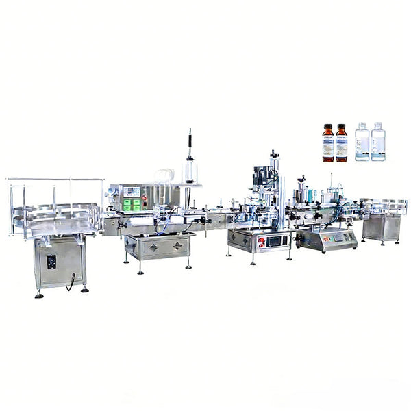 ZONESUN ZS-FAL180C3 Tabletop Liquid Filling Capping Labeling Line