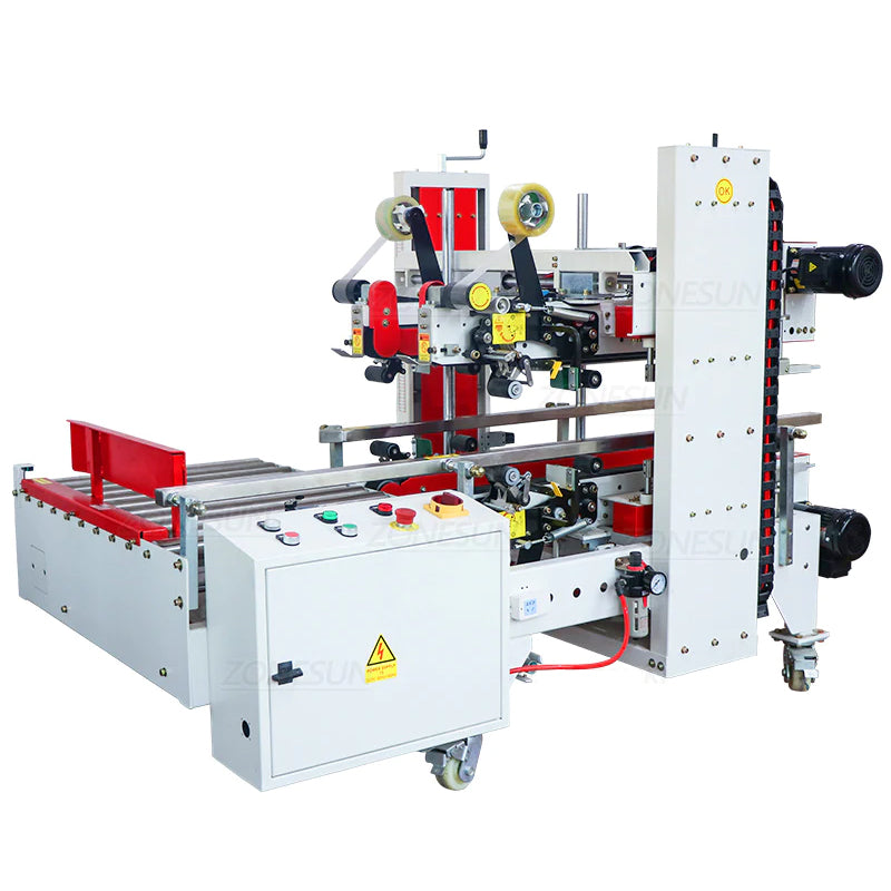 ZONESUN ZS-FK8001 Automatic Four Sides Carton Edge Sealing Machine（SPECIAL OFFER）