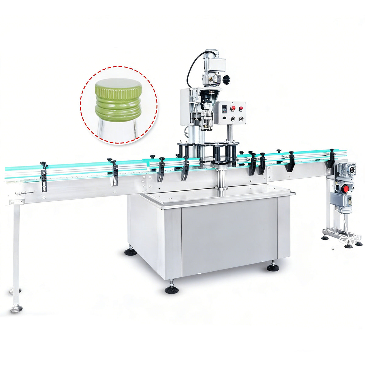 ZONESUN ZS-XG440C Automatic Wine Bottle ROPP Capping Machine