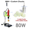 ZONESUN ZS-XG80W Manual Bottle Capping Machine - 80W / Custom Chucks / 110V - 80W / Custom Chucks / 220V