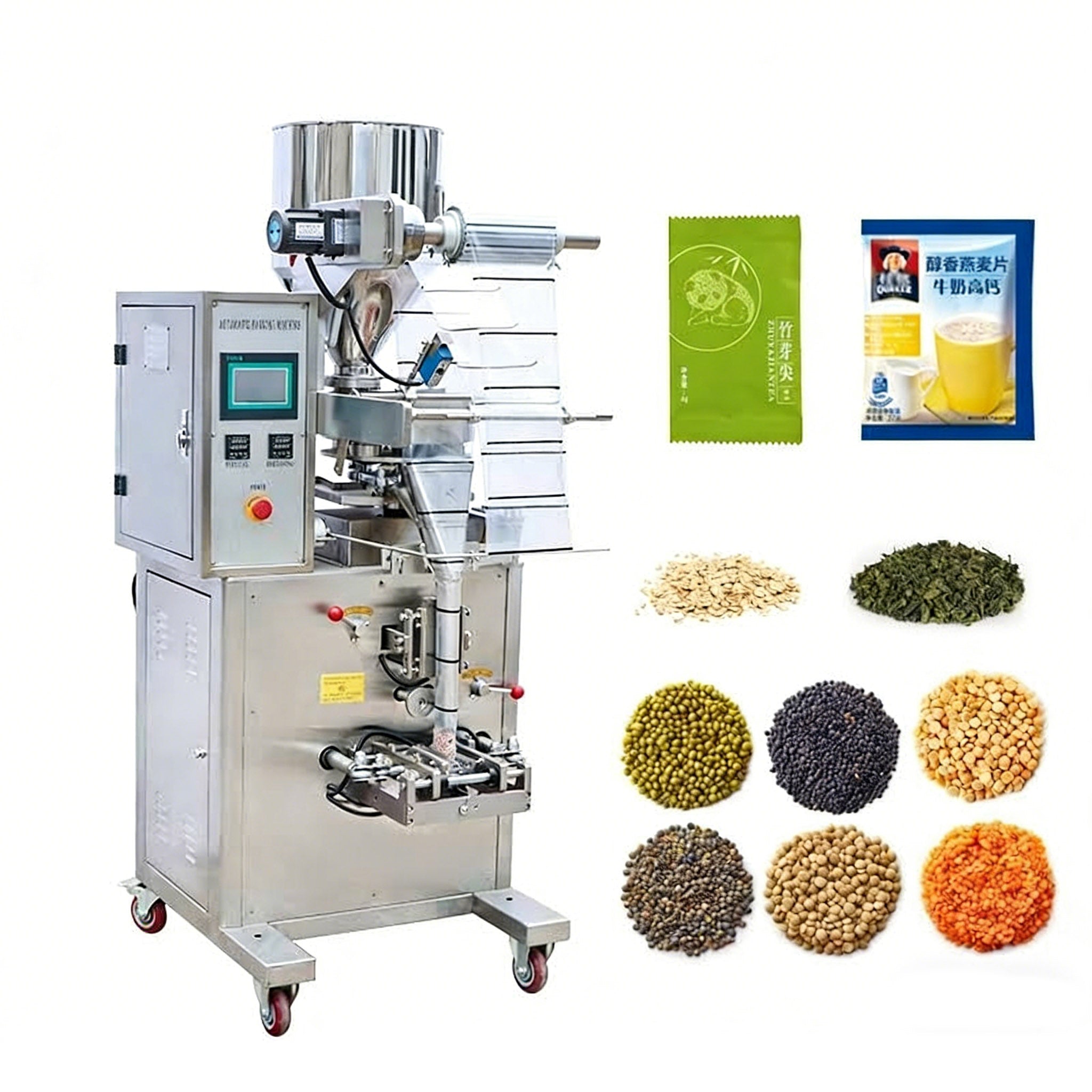ZONESUN ZS-K100 Automatic Powder Filling Sealing Machine With Date Printer