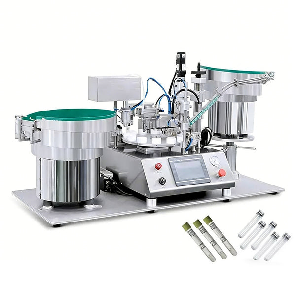 ZONESUN ZS-AFC16 Ceramic Pump Liquid Tube Filling & Capping Machine