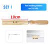 ZONESUN T-slot Letter Holder - 1