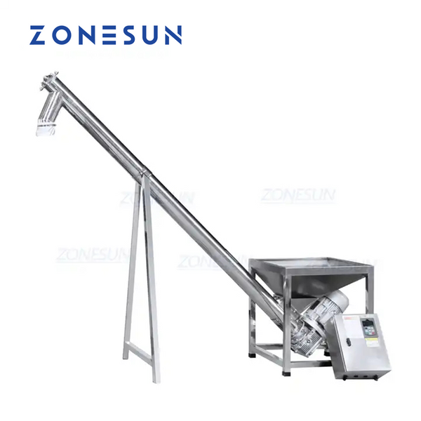 ZONESUN  ZS-SLJ3 Automatic Spices Powder Inclined Auger Feeder