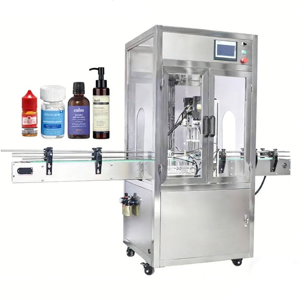 ZONESUN ZS-XG440DC Automatic Bottle Capping Machine with Dust Cover