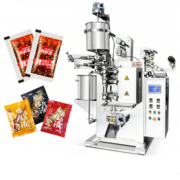ZONESUN ZS-LX120 Automatic Paste Pouch Bag Filling Sealing Machine