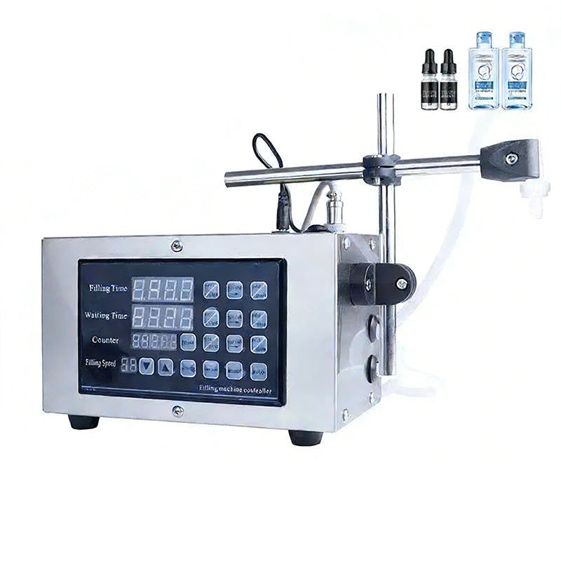 ZONESUN GFK-280 Diaphragm Pump Liquid Filling Machine for Low-Viscosity Fluids