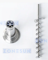 ZONESUN ZS-FM100S Semi-automatic Dry Powder Auger Filling Machine