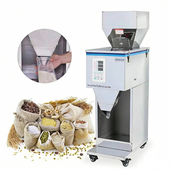 ZONESUN ZS-999 10–999g Granule Weighing Filling Machine