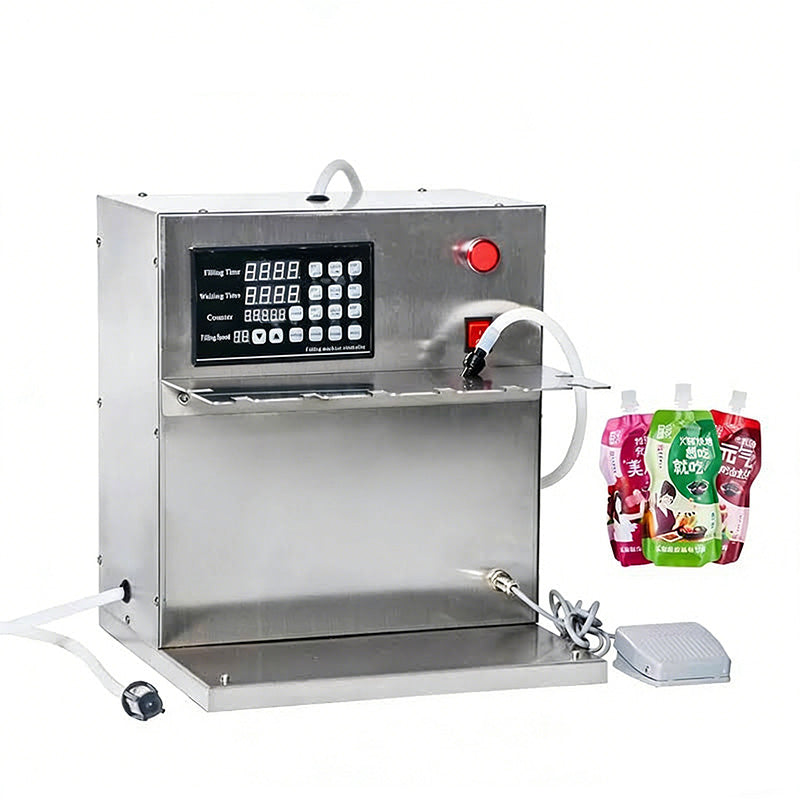 Máquina de llenado de líquidos con bomba de diafragma y bolsa con pico ZONESUN
