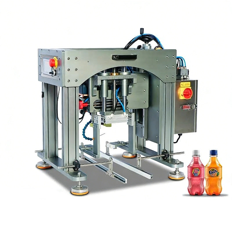 ZONESUN ZS-XG20 Semi-Auto Desktop Bottle Capping Machine with PLC Control