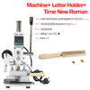 ZONESUN ZS-100 Manual Hot Foil Stamping Machine for Leather & Paper