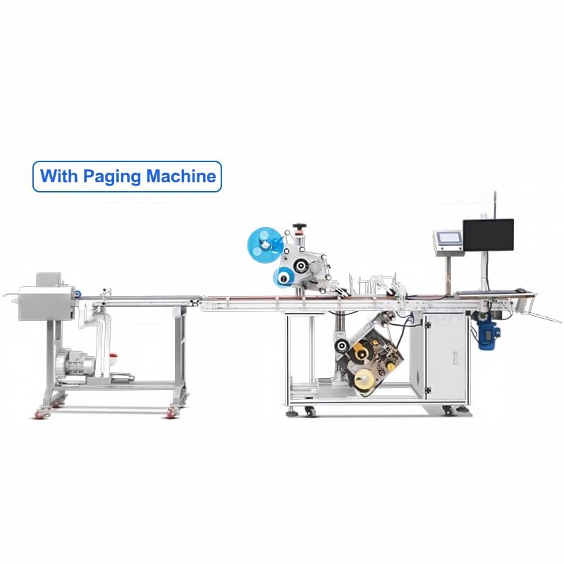 ZONESUN ZS-TB602 Automatic Top & Bottom Flat Surface Labeling Machine