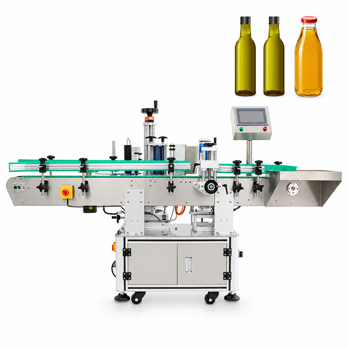 ZONESUN ZS-TB822 Round Bottle Labeling Machine With Date Coder