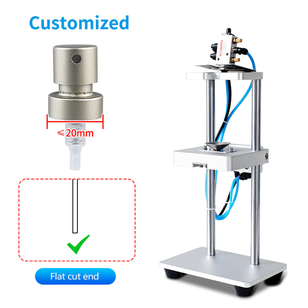 ZONESUN ZS-JG300 Pneumatic Dip Tube Cutter for Perfume Bottle Caps