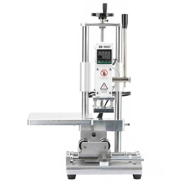 ZONESUN ZS-90GT Hot Stamping Machine for Flat & Round Leather Products
