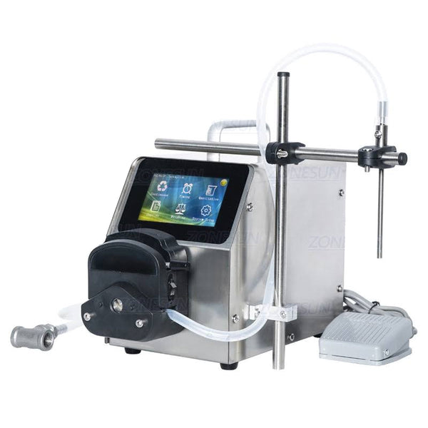 ZONESUN ZS-YTPP6001 Semi-Auto Peristaltic Liquid Filling Machine 1–100ml