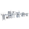 ZONESUN ZS-FAL180P3 Liquid Filling Capping Labeling Line with Cap Feeder