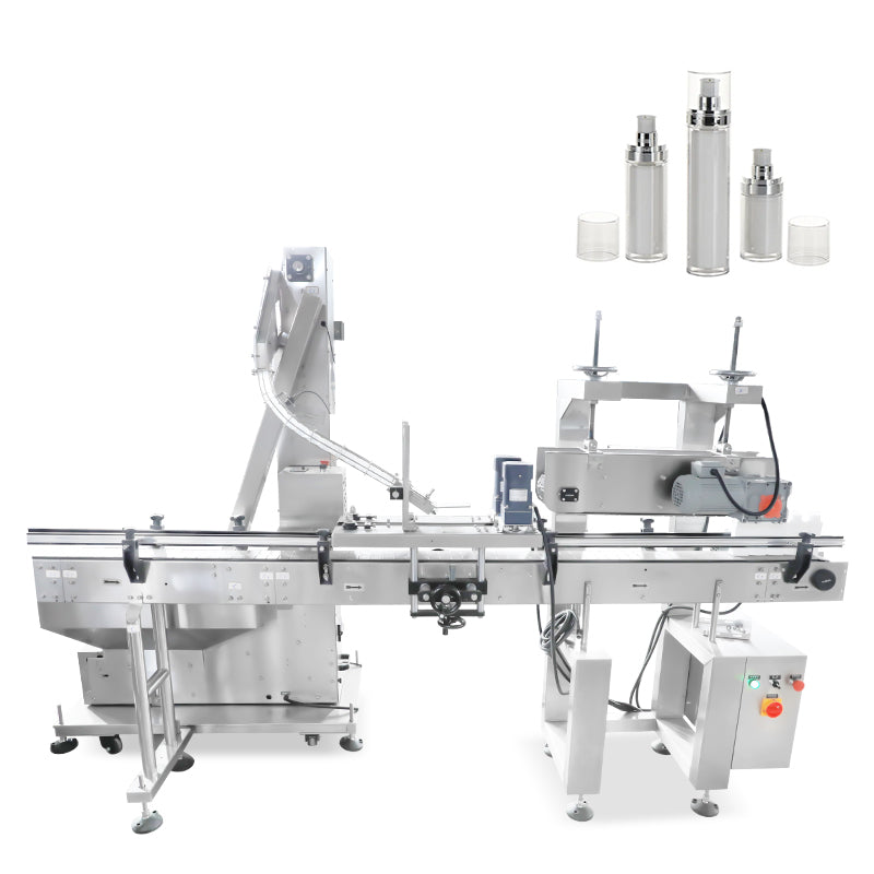 ZONESUN ZS-PG02 Outter Caps Pressing Machine With Lid Elevator