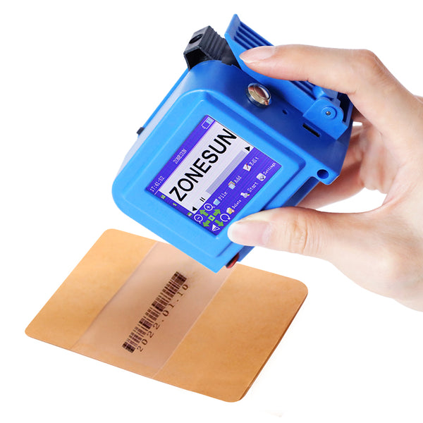 ZONESUN ZS‑DC1 Portable Handheld Inkjet Printer for Multi‑Surface Use