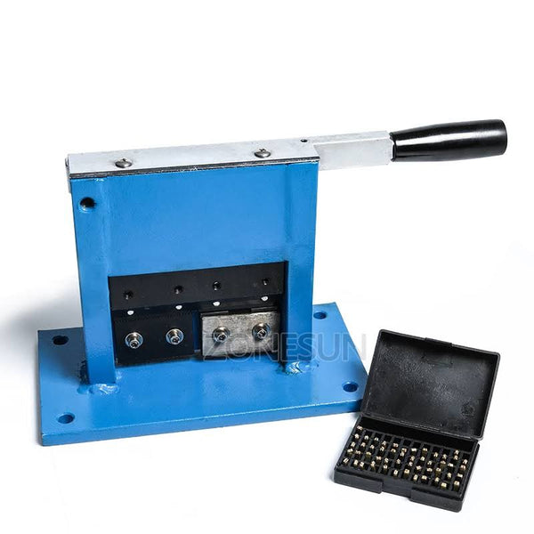 ZONESUN ZS-FK001U Manual Tube Sealer with A–Z Embossing Letters Included