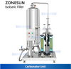 ZONESUN ZS-CF4A Semi-automatic Carbonated Drinks Liquid Mixing and Filling Machine