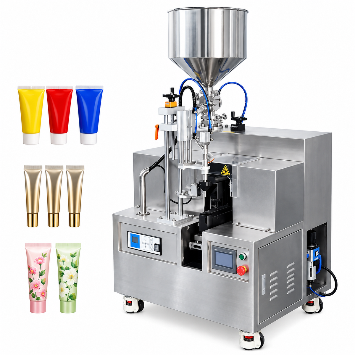 ZONESUN ZS-FS002U Ultrasonic Soft Tube Filling & Sealing Machine