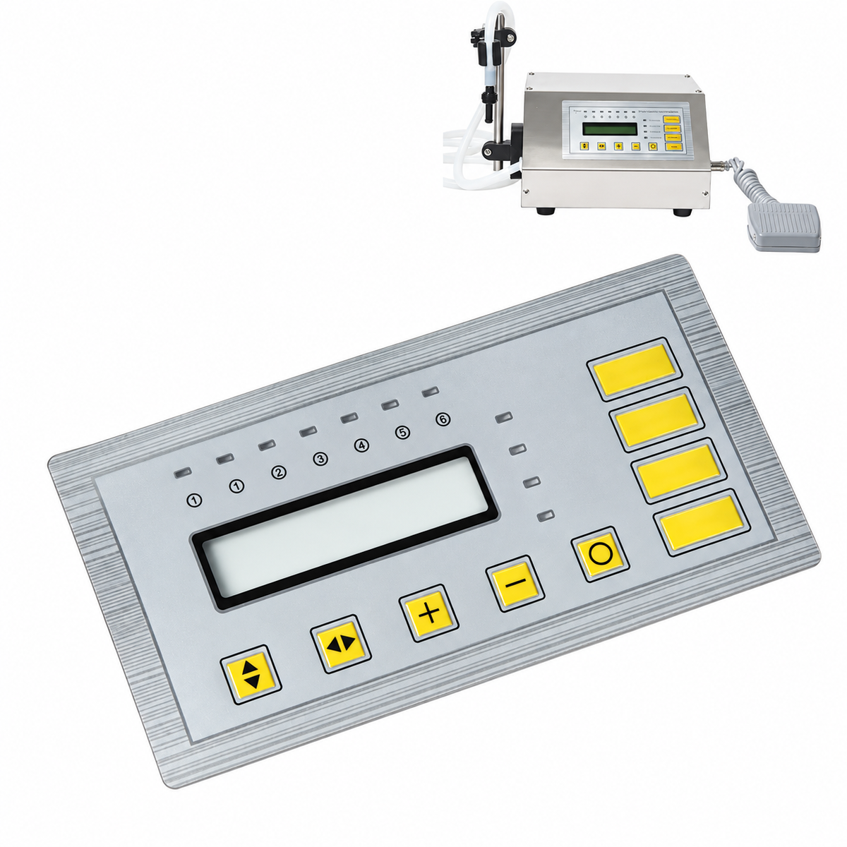 ZONESUN Display Panel Sticker for GFK-160 Liquid Filling Machine