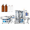 ZONESUN ZS-LP350 Automatic Robotic Bottle Unscrambler with Vision System for Irregular Bottles