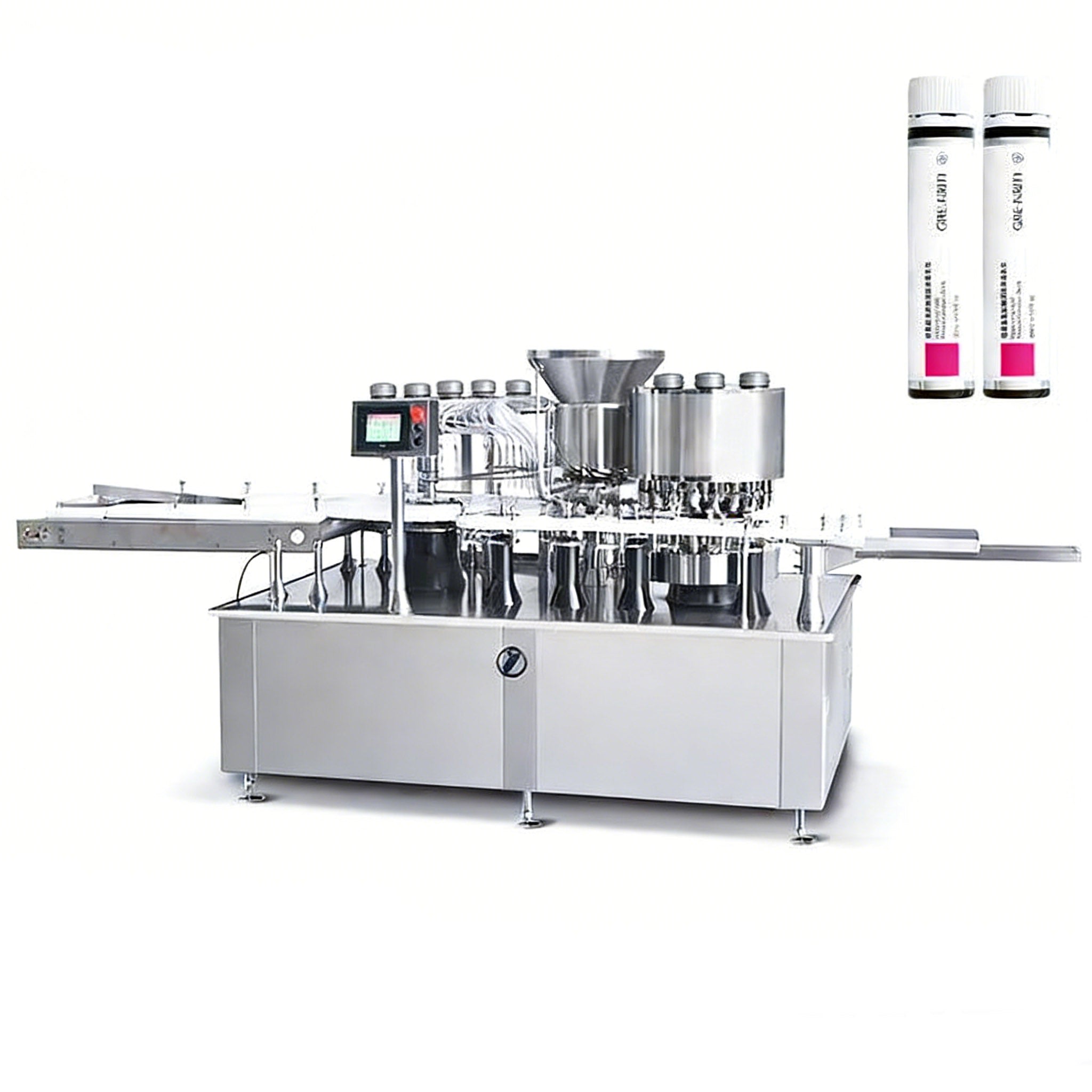 ZONESUN ZS-AFC16P Automatic Vial Liquid Filling Capping Machine