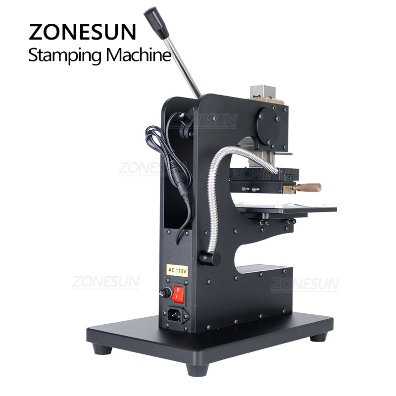 ZONESUN WT-90XTS Manual Hot Foil Stamping Machine With Infrared Locator