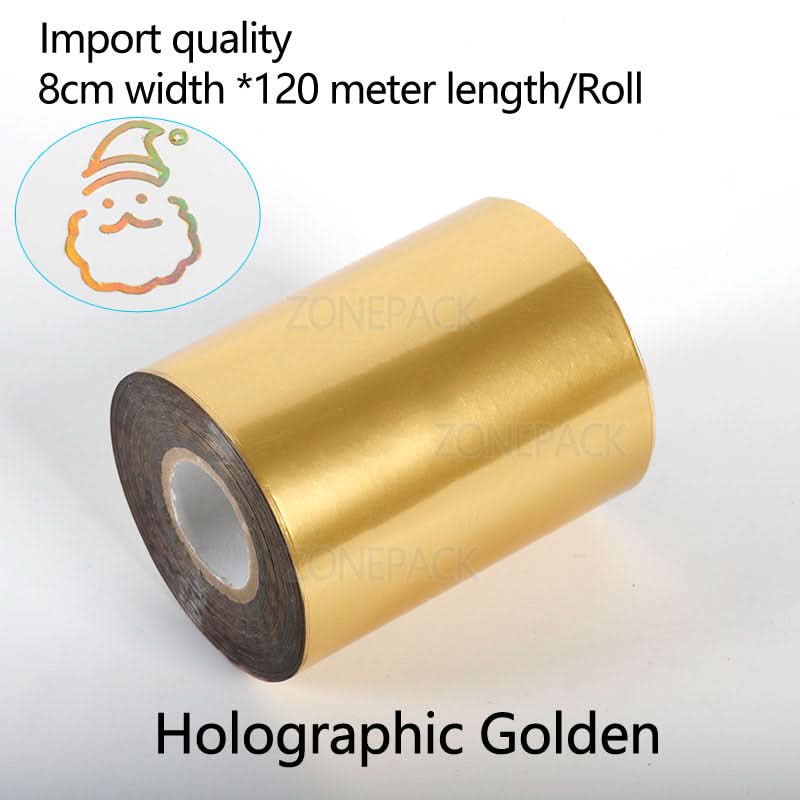 ZONESUN 8cm Hot Foil Stamping Paper Roll for Leather & Packaging Crafts