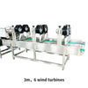 ZONESUN ZS-CT5 Industrial Air Cooling Mesh Belt Conveyor for Roasted Nuts Fried Foods and Food Processing Lines