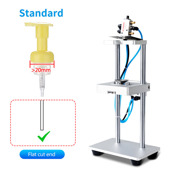 ZONESUN ZS-JG300 Pneumatic Dip Tube Cutter for Perfume Bottle Caps