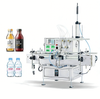 ZONESUN ZS-DTMP4AL Automatic Magnetic Pump Liquid  Filling Machine Small Bottle Filler
