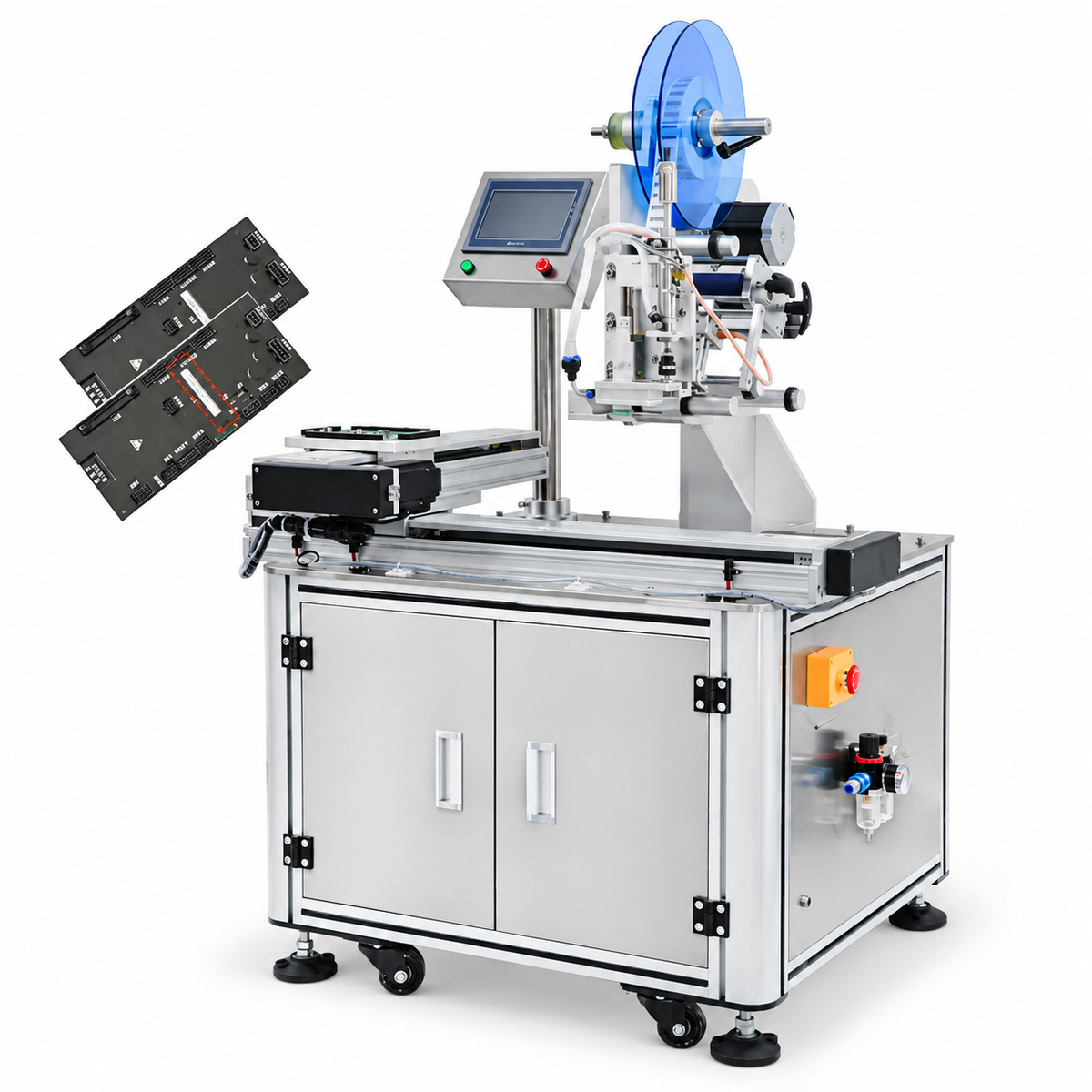 ZONESUN ZS-TB452Z Semi Automatic Circuit Board Flat Labeling Machine