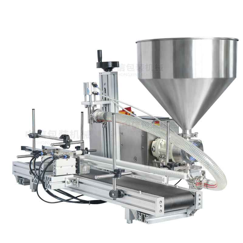 ZONESUN ZS-DTGT900 Rotor Pump Filling Machine for Paste & Liquid 50–5000ml