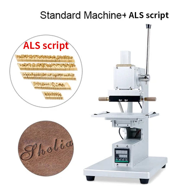 ZONESUN WT-90XTS Manual Hot Foil Stamper w/ Locator & Scale