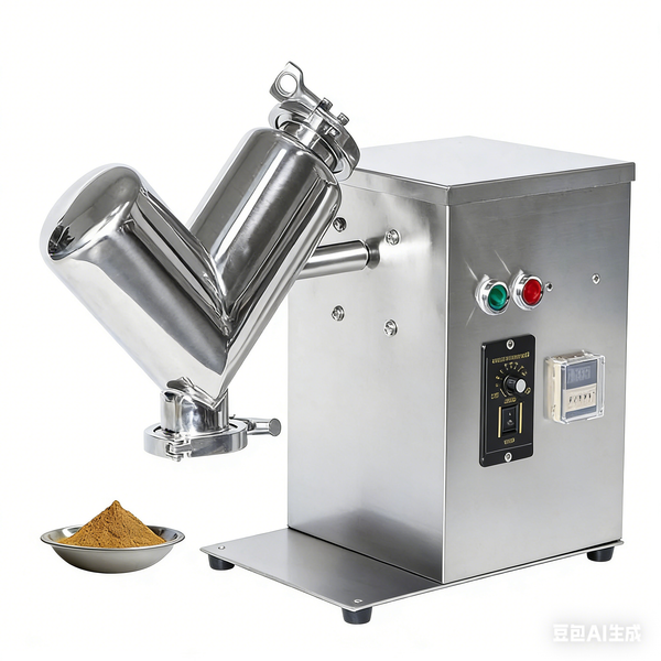 ZONESUN ZS‑V2 Stainless Steel V‑Type Powder Mixing Machine