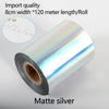 ZONESUN 8cm Hot Foil Stamping Paper Roll for Leather & Packaging Crafts