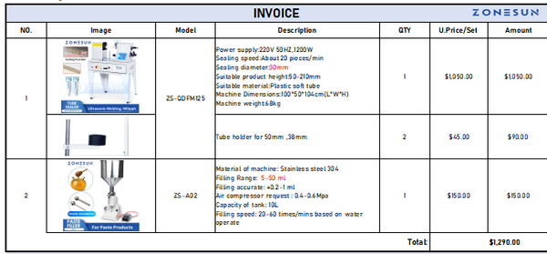 ZONESUN Customized Link - Customized Packaging Solution Link