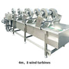 ZONESUN ZS-CT5 Industrial Air Cooling Mesh Belt Conveyor for Roasted Nuts Fried Foods and Food Processing Lines