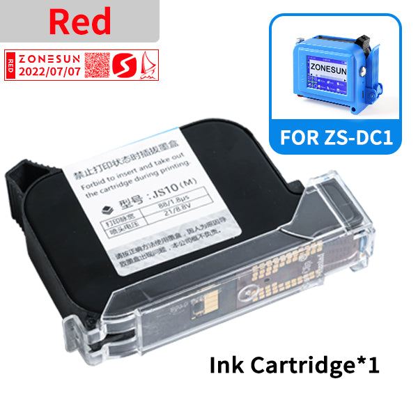 ZONESUN ZS-IC1 Ink Cartridge for Handheld Inkjet Printers